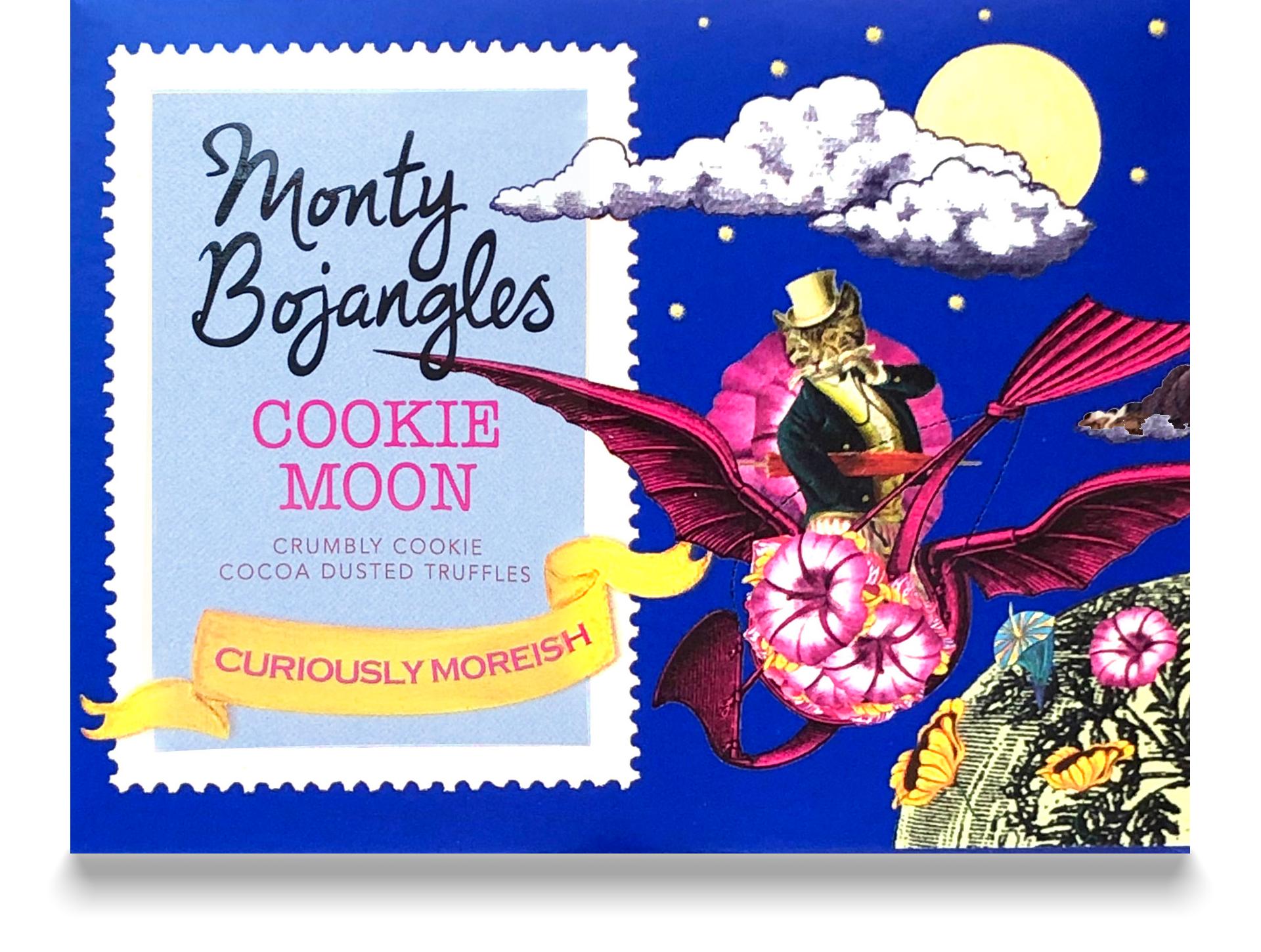 Bonnie Childe オーブントレー　一個 Cookie Moon Truffles – Cocoa Dusted Chocolate with Cookie Crunch