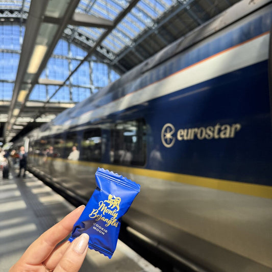 Cookie Moon truffle at the Eurostar