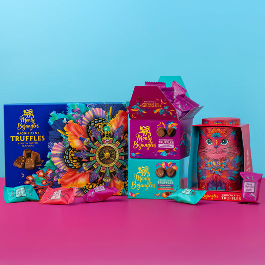 Selection of Monty Bojangles truffles