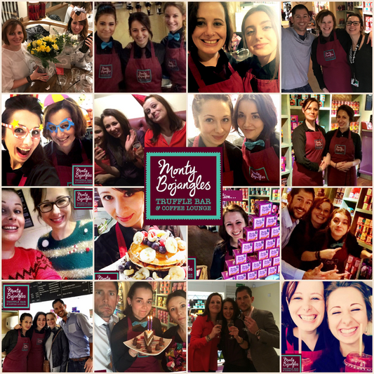Celebrating 30 months of Gabi & Jo at the Monty Bojangles Truffle Bar