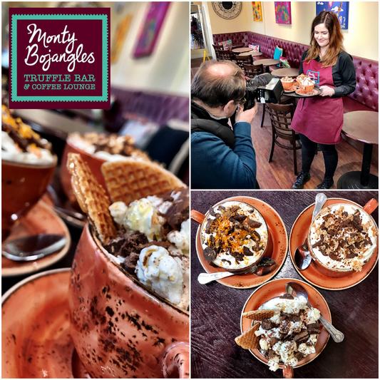 The insanely indulgent and giant hot chocolate drinks now available in Monty Bojangles Truffle Bar