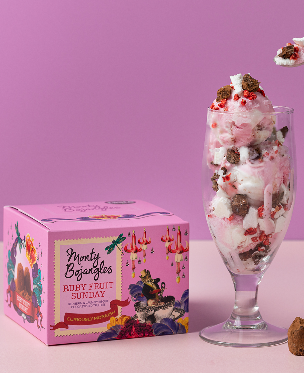 Ruby Farm Biscuits Ruby Fruit Sunday Truffles – Cocoa Dusted with Raspberry & Biscuit ...