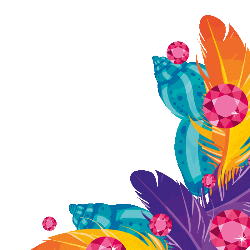 Decorative feathers
