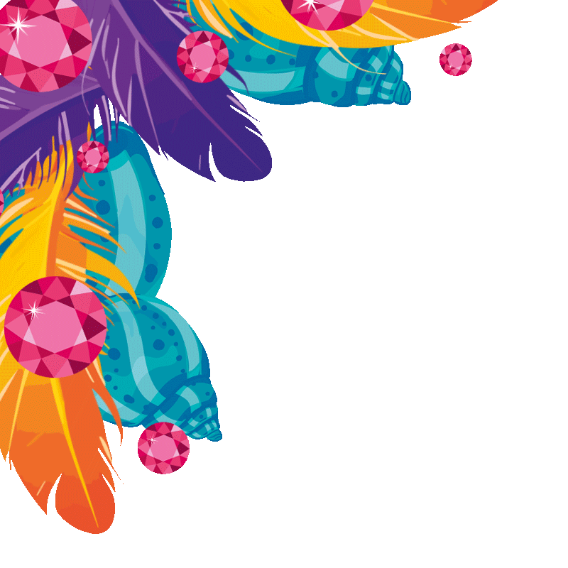 Decorative feathers