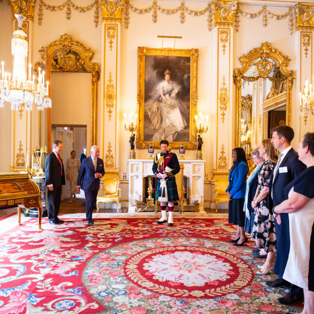 A Royal Visit To The Palace